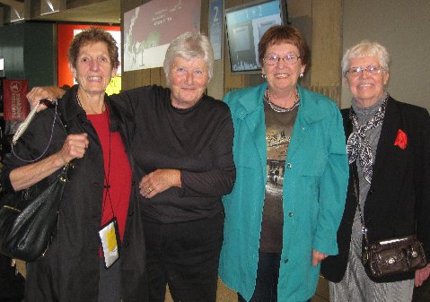 A nice lady took our picture at the airport. We look pretty good for being up all night.