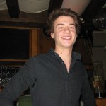 Our waiter at Lorie's, Flo.  A very nice young man.