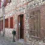 Old butcher stalls