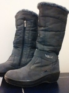 My new, warm boots