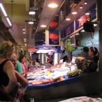 We visited a big market, look at all the fish!